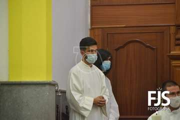 Repique de campanas, misa de romeros y ofrenda a la Virgen de las Nieves/TA y Francisco Javier Santana.